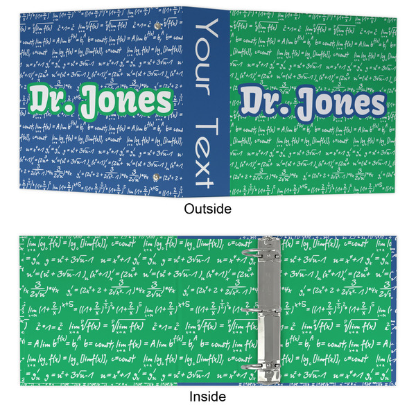 Equations 3 Ring Binders - Full Wrap - 3" - APPROVAL