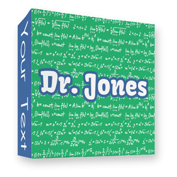 Equations 3 Ring Binder - Full Wrap - 3" (Personalized)