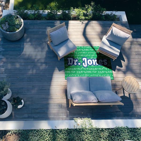 Equations 4'x6' Patio Rug - In context