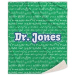 Equations Sherpa Throw Blanket (Personalized)
