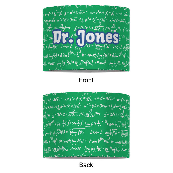 Equations 8" Drum Lampshade - APPROVAL (Fabric)