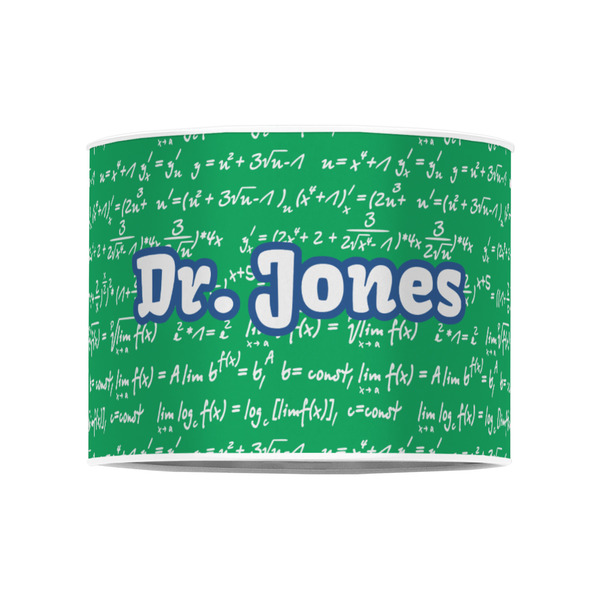 Equations 8" Drum Lampshade - FRONT (Poly Film)