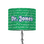 Equations 8" Drum Lamp Shade - Fabric (Personalized)