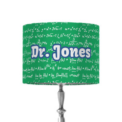 Equations 8" Drum Lamp Shade - Fabric (Personalized)