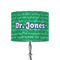 Equations 8" Drum Lampshade - ON STAND (Fabric)
