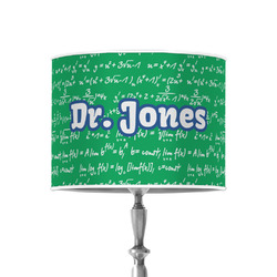 Equations 8" Drum Lamp Shade - Poly-film (Personalized)