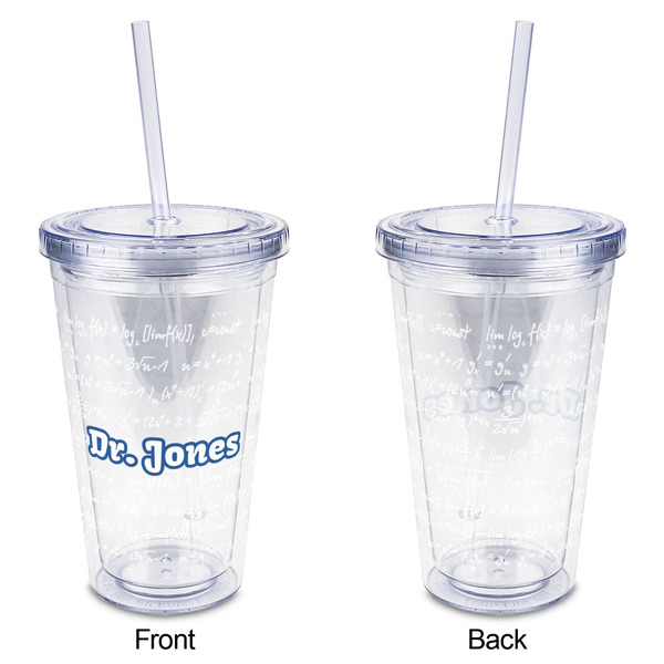 Equations Acrylic Tumbler - Full Print - Approval