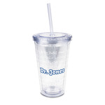 Equations 16oz Double Wall Acrylic Tumbler with Lid & Straw - Full Print (Personalized)