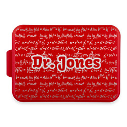 Equations Aluminum Baking Pan with Red Lid (Personalized)