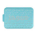 Equations Aluminum Baking Pan with Teal Lid (Personalized)