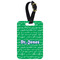 Equations Aluminum Luggage Tag (Personalized)