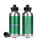 Equations Aluminum Water Bottle - Front and Back
