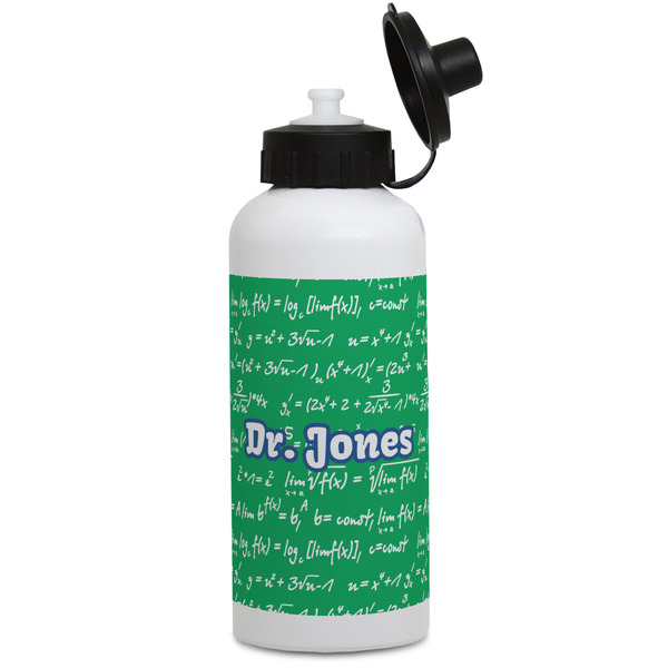 Custom Equations Water Bottles - Aluminum - 20 oz - White (Personalized)