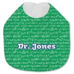 Equations Jersey Knit Baby Bib w/ Name or Text