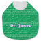 Equations Jersey Knit Baby Bib w/ Name or Text