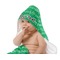 Equations Baby Hooded Towel on Child