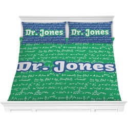 Equations Comforter Set - King (Personalized)