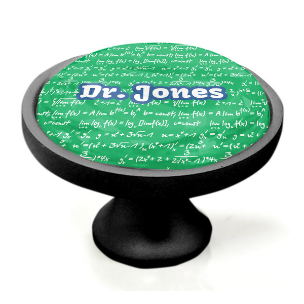 Equations Black Custom Cabinet Knob (Side)