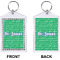 Equations Bling Keychain (Front + Back)