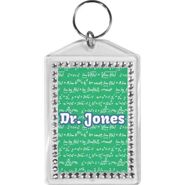 Custom Equations Bling Keychain (Personalized)