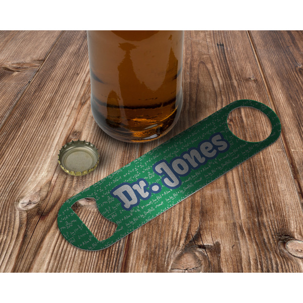 Equations Bottle Opener - In Use