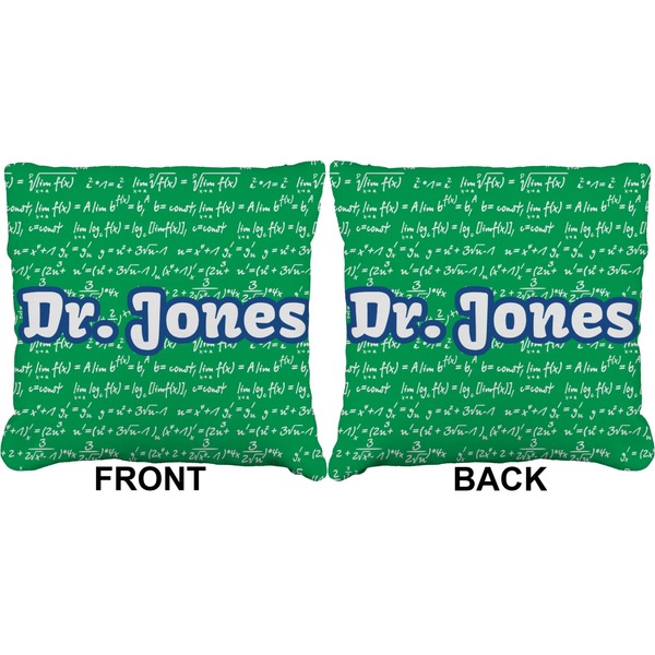 Equations Burlap Pillow Approval