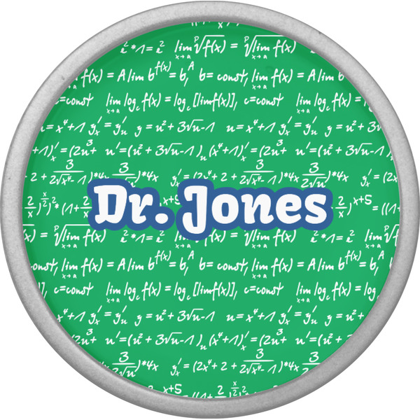 Equations Cabinet Knob - Nickel - Front