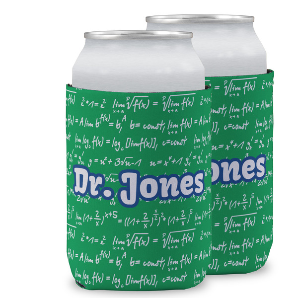 Custom Equations Can Cooler (12 oz) w/ Name or Text