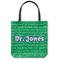 Equations Canvas Tote Bag - Small - 13"x13" (Personalized)