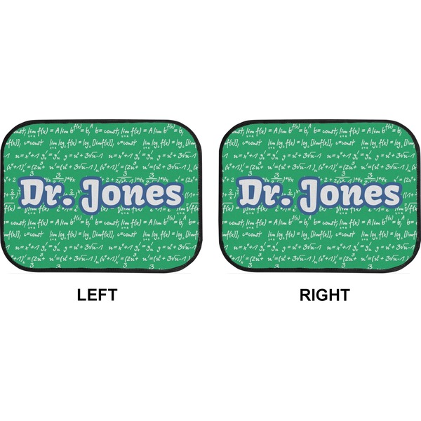 Equations Car Floor Mats (Back Seat) (Approval)