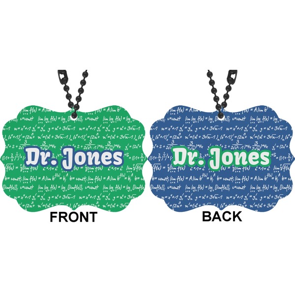 Equations Car Ornament (Approval)