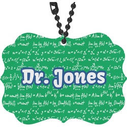 Equations Rear View Mirror Charm (Personalized)