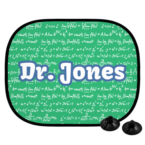 Custom Equations Car Side Window Sun Shade (Personalized)