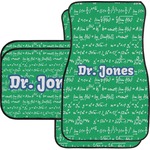 Equations Car Floor Mats Set - 2 Front & 2 Back (Personalized)