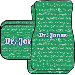 Equations Car Floor Mats Set - 2 Front & 2 Back (Personalized)
