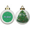 Equations Ceramic Christmas Ornament - X-Mas Tree (APPROVAL)