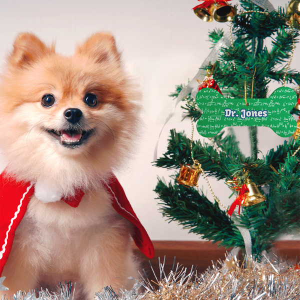 Equations Ceramic Flat Ornament - Bone (LIFESTYLE)