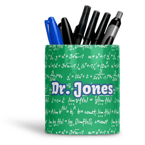 Custom Equations Ceramic Pen Holder