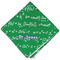 Equations Cloth Napkins - Personalized Dinner (Folded Four Corners)