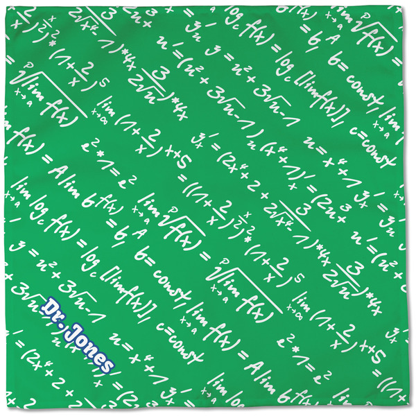 Equations Cloth Napkins - Personalized Dinner (Full Open)