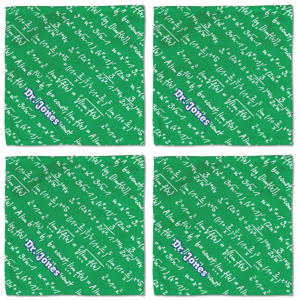 Equations Cloth Napkins - Personalized Lunch (APPROVAL) Set of 4