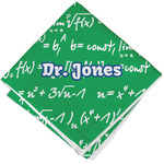Equations Cloth Napkin w/ Name or Text