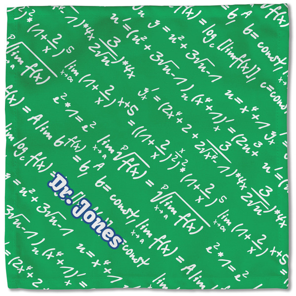 Equations Cloth Napkins - Personalized Lunch (Single Full Open)