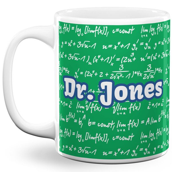 Custom Equations 11 Oz Coffee Mug - White (Personalized)