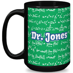 Equations 15 Oz Coffee Mug - Black (Personalized)