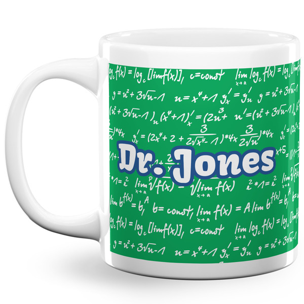 Custom Equations 20 Oz Coffee Mug - White (Personalized)