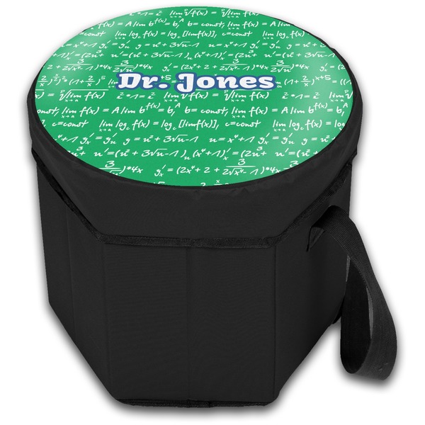 Equations Collapsible Personalized Cooler & Seat (Closed)