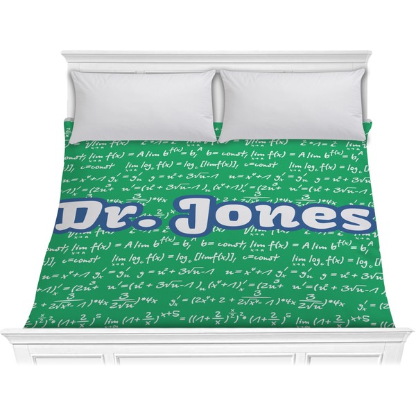 Custom Equations Comforter - King (Personalized)