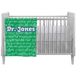 Equations Crib Comforter / Quilt (Personalized)
