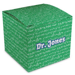 Equations Cube Favor Gift Boxes (Personalized)